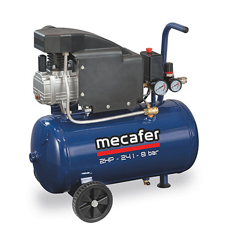 Mecafer Compresseur lubrifié 120L 2HP