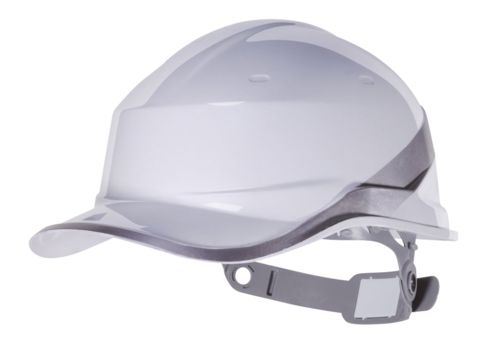 Delta Plus Casque de sécurité réversible Diamond V blanc