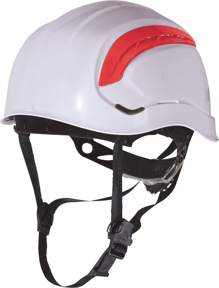 Delta Plus Casque de sécurité en hauteur haut de gamme Granite Wind blanc