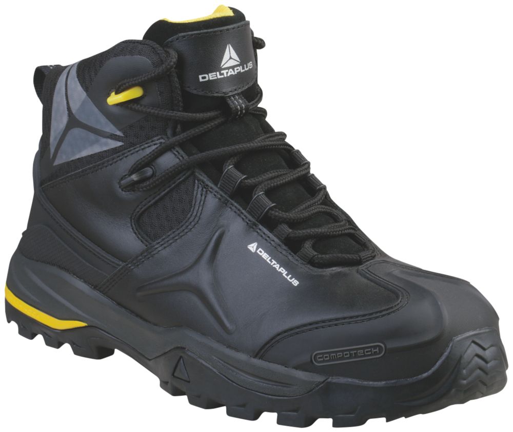 Delta Plus Chaussures de sécurité montantes sans métal S3 TW402 noires pointure 44
