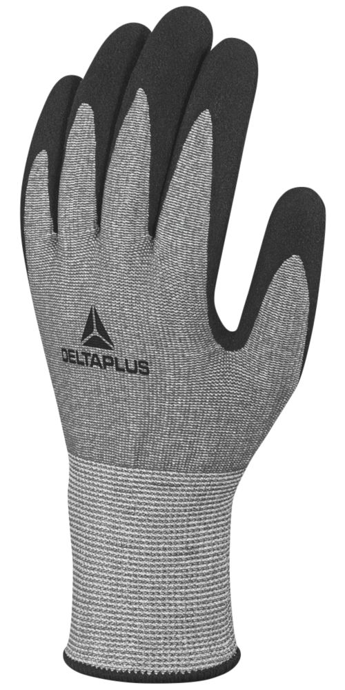 Delta Plus Gants de travail anti-coupure Venicut F01 Xtreme Cut gris / noirs taille L