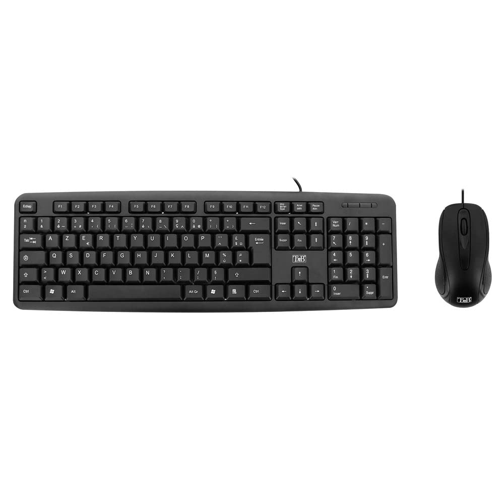 T'nB Pack Clavier - Souris T'nB Bridge (Noir)