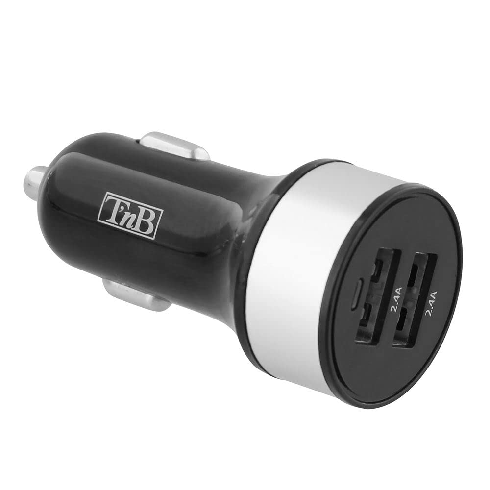 T'nB Chargeur allume-cigare 2xUSB 4.8A max
