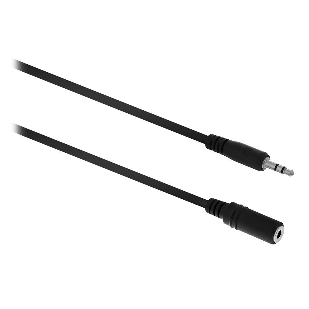T'nB Rallonge Câble Jack 3,5mm M/F 5m (Noir)