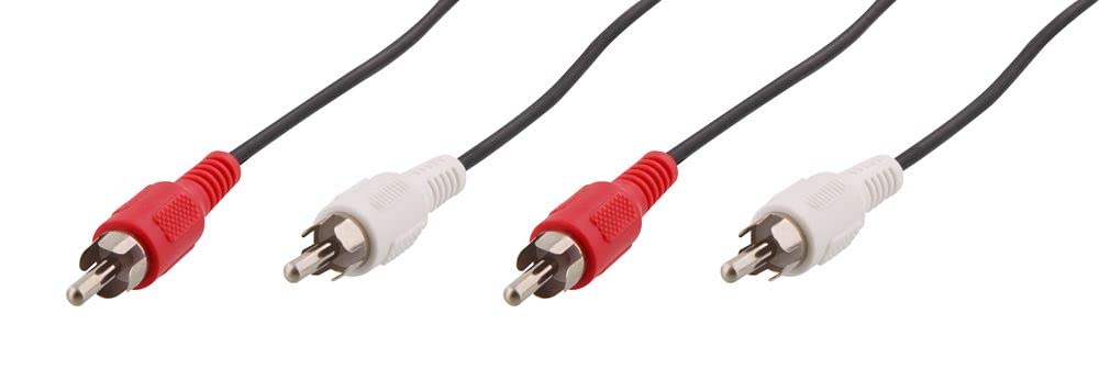 T'nB Câble audio 2x RCA 3m M/M (Noir)