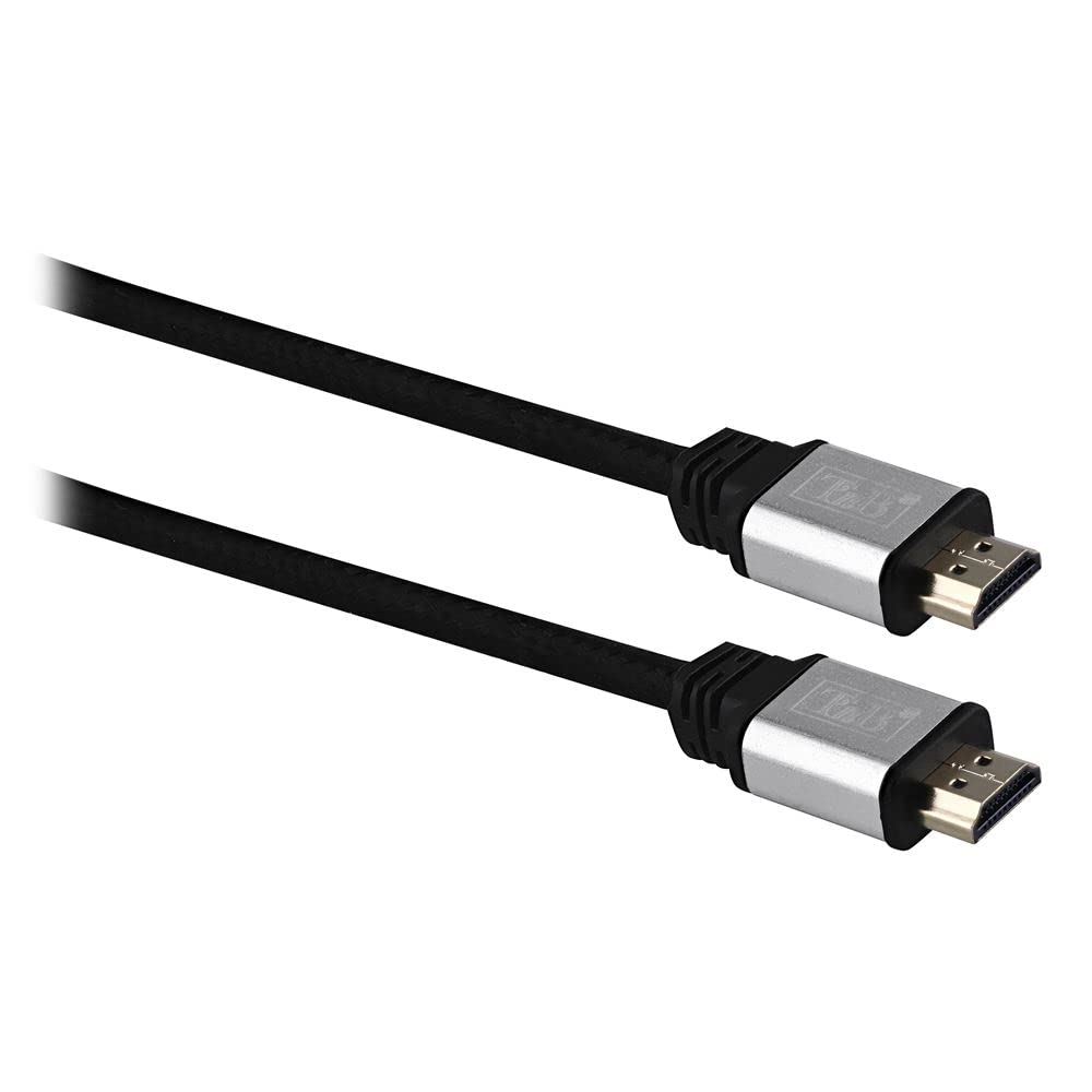 T'nB Cable HDMI 2.0 M/M 2m (Noir/Gris)