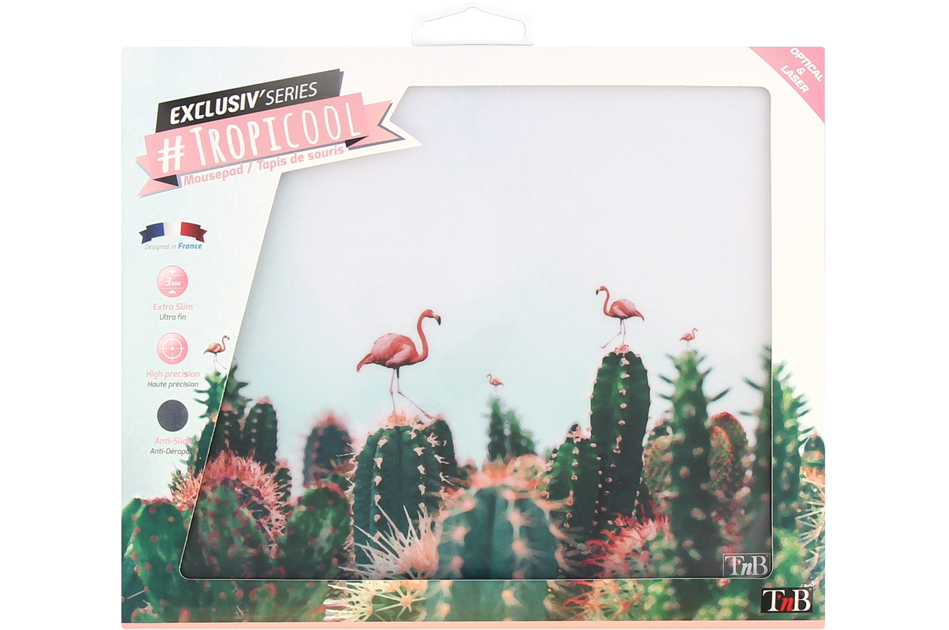 T'nB Tapis de souris T'nB Exclusiv Cactus (Motif dédié)