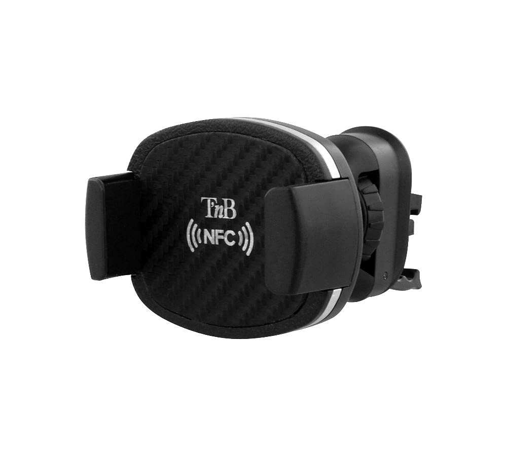 T'nB Support mÃ¢choire pour grille d'aÃ©ration  avec NFC (Noir)