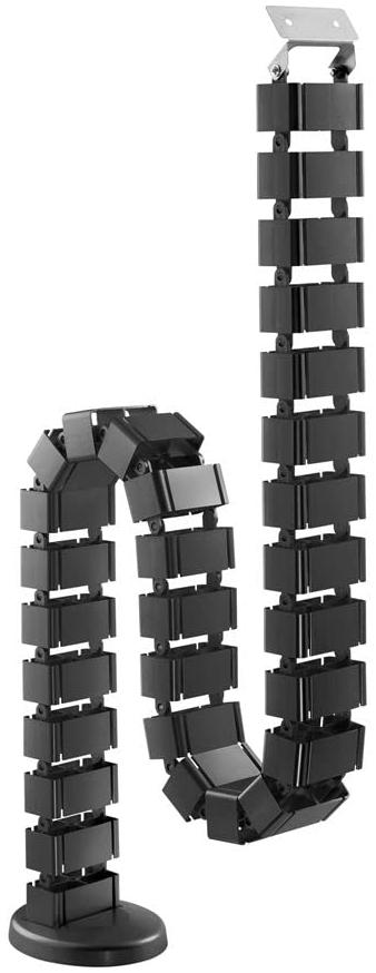 T'nB TNB ERGO Line Hinged Cable Guide With Metal Base Optimal Management Of Office Cables Cable Guide With Detachable Spine