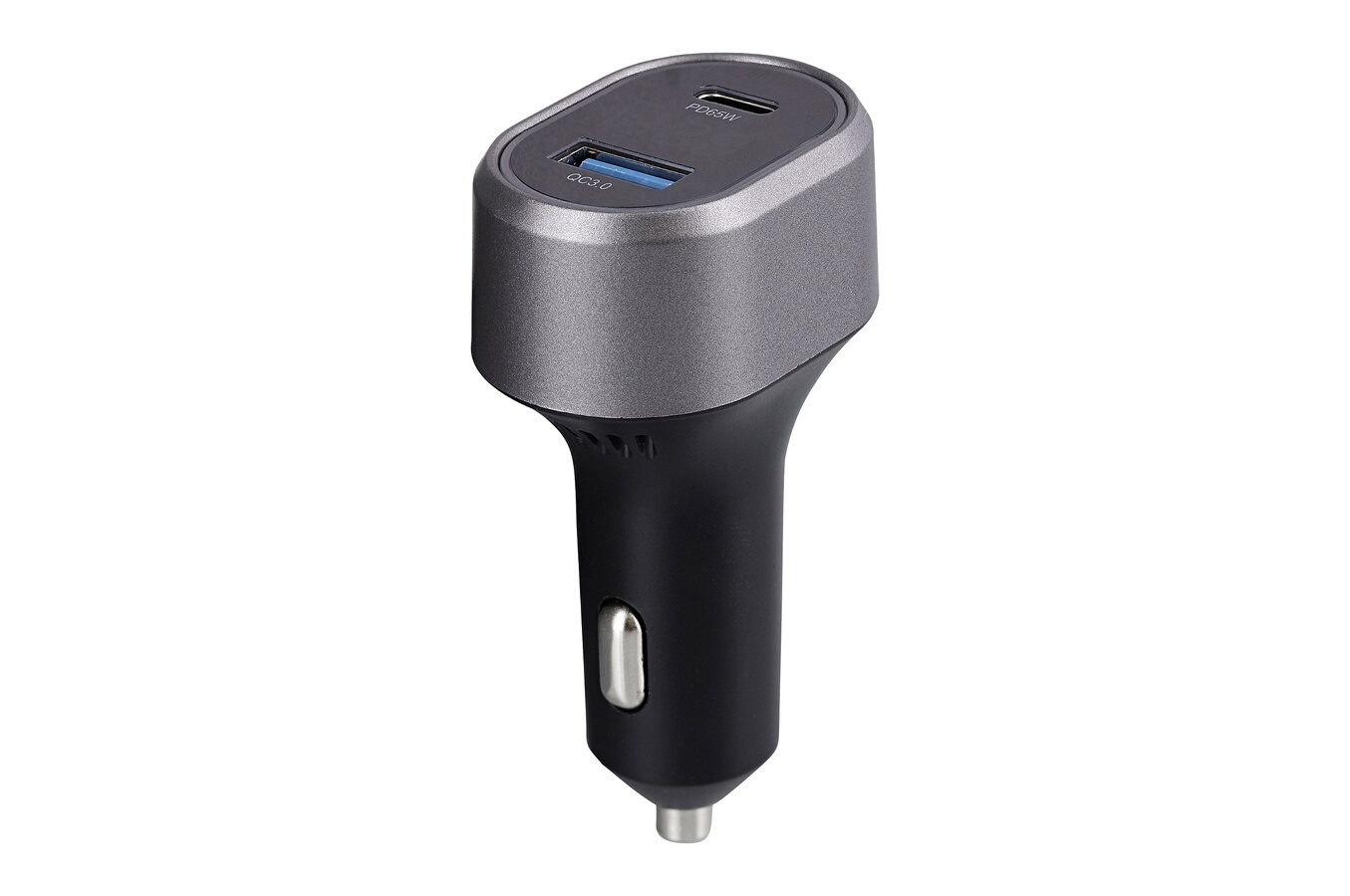 T'nB TNB 1x USB and 1x USB-C QC and PD 83W cigarette lighter charger