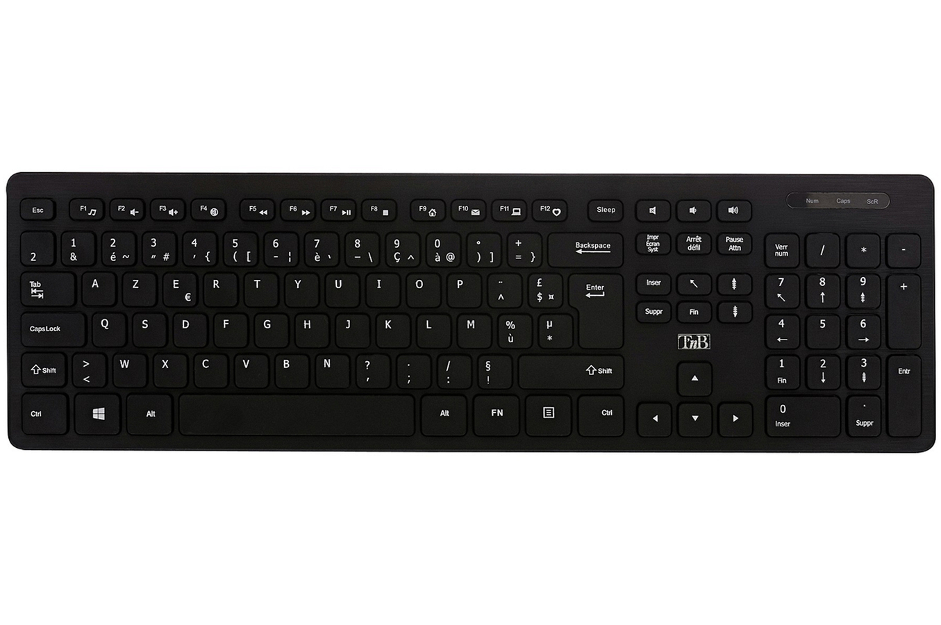 T'nB Clavier filaire avec hub 3x USB-A intégré