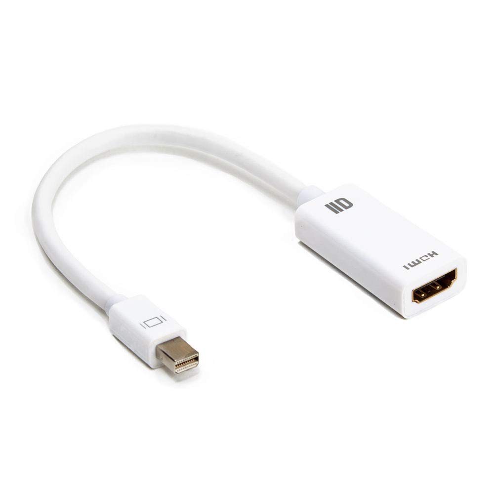 D2 Diffusion Cable Mini DisplayPort vers HDMI 15cm (Blanc)