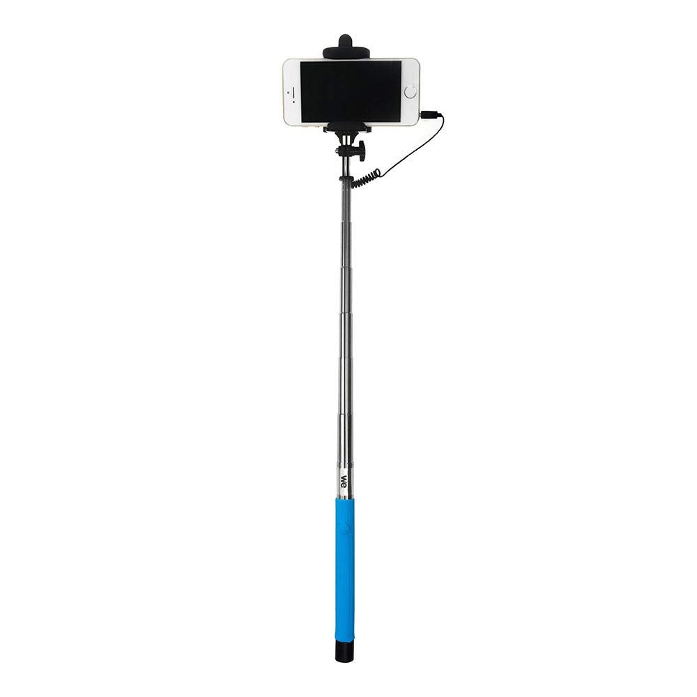 WE Bras Selfie bleu longueur: 22.5 à 100.5cm compatible IOS 4.0 / Android 3.0 Conne
