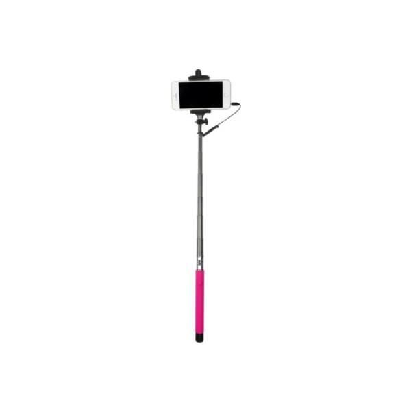 WE ***Bras Selfie fushia longueur: 22.5 à 100.5cm compatible IOS 4.0 / Android 3.0