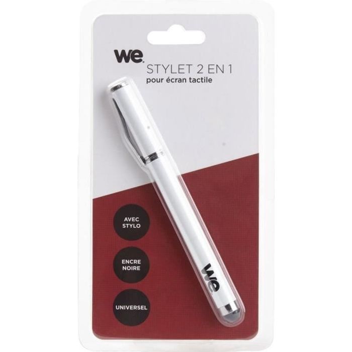 WE Stylet / Stylo blanc