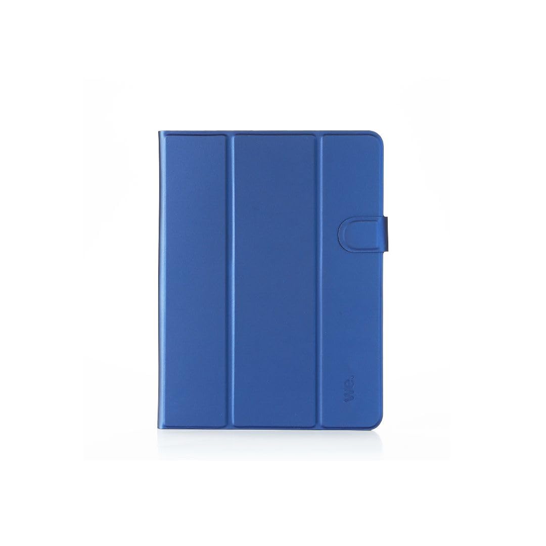 WE tui universel Bleu Nuit pour tablettes 9/11 Toucher doux Système de crochet