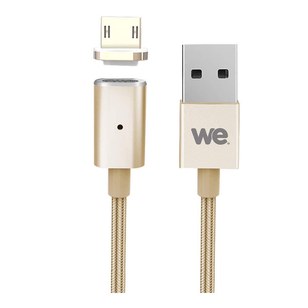 WE C ble USB/micro USB magnétique or