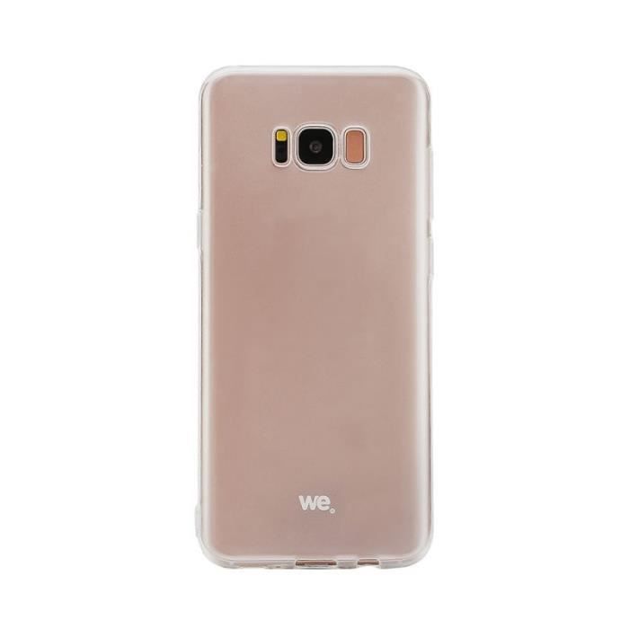 WE *** Coque de protection TPU SAMSUNG GALAXY S8 Transparent
