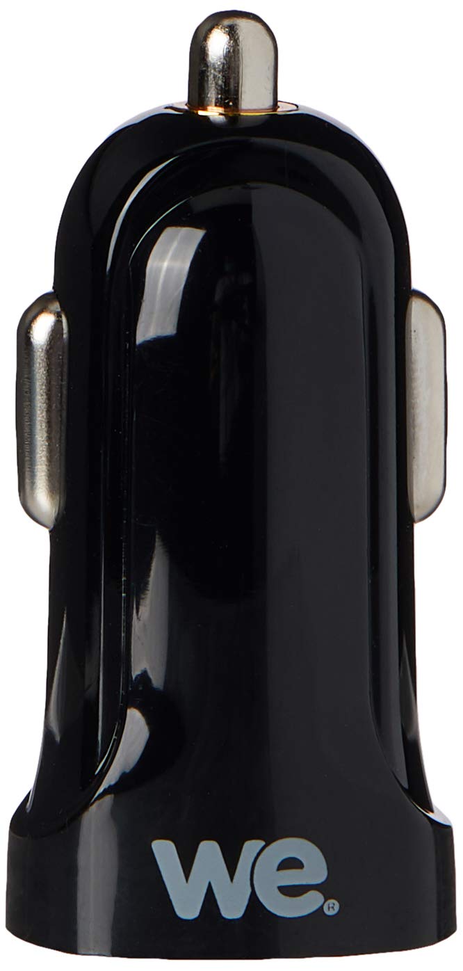 WE Chargeur allume-cigare 1 USB 2.4A noir