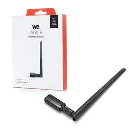 NETGEAR CLE WIFI 1200Mbps DUAL BAND USB 3.0 300Mb/s en 2.4G, 867Mb/s en 5G antenne detac