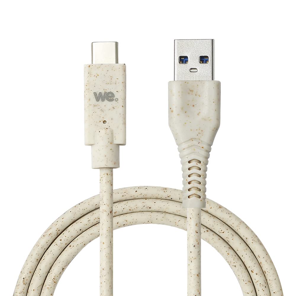 WE C ble USB-C/USB A biosourcé avec 30% de matières recyclées
