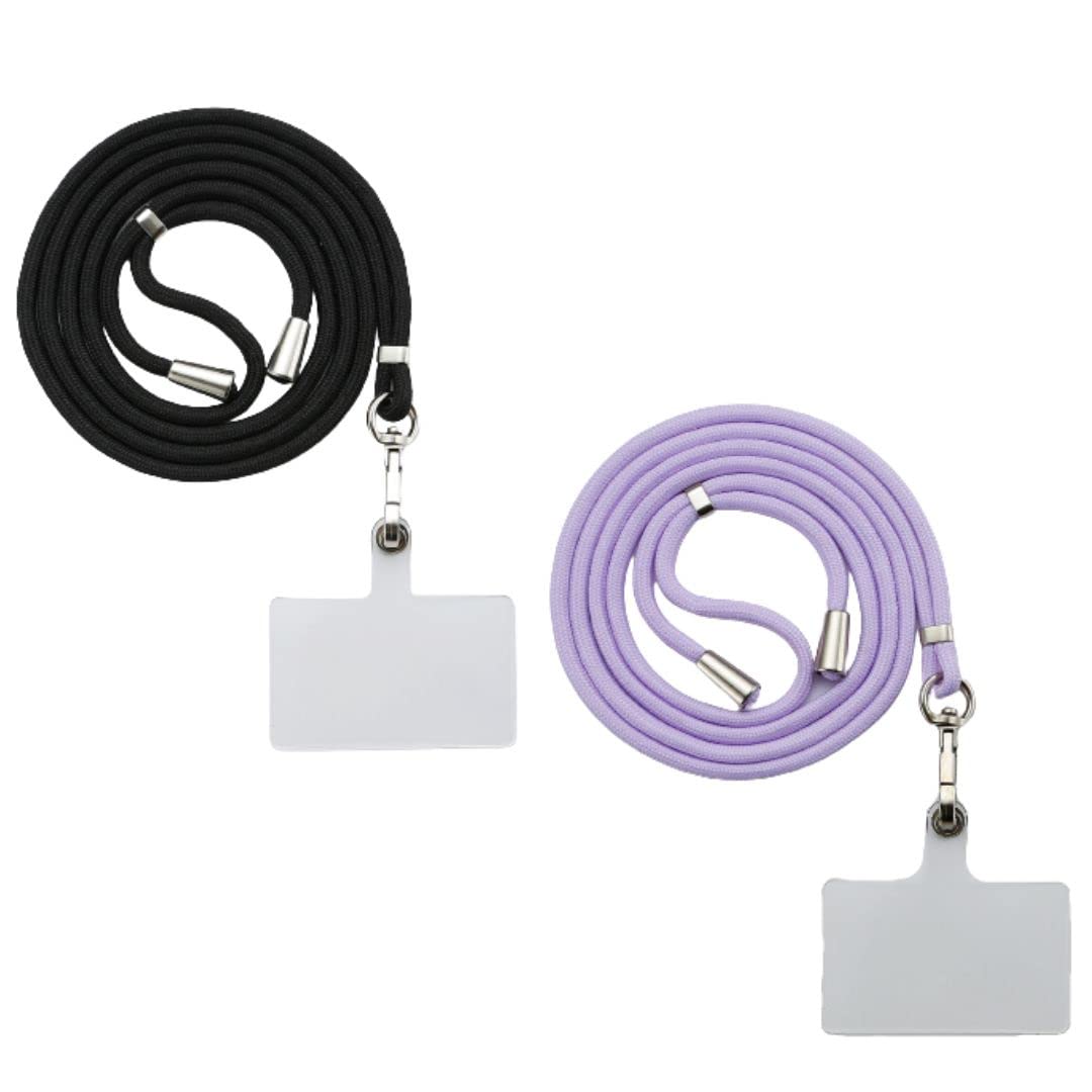 WE Pack 2 Tours de cou PAD UNIVERSEL tour de cou noir + violet