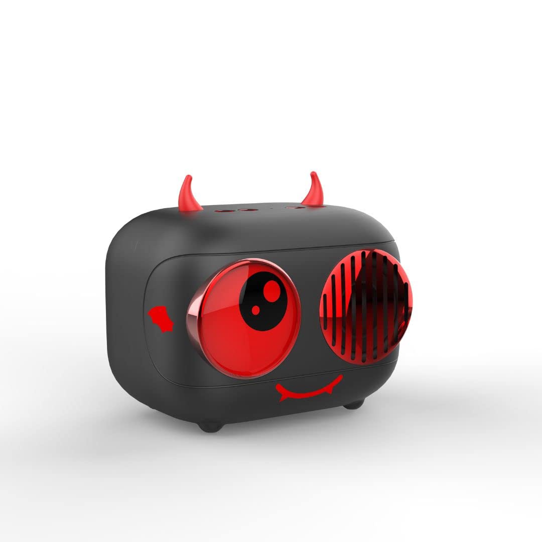 WE Enceinte Bluetooth WeKids Diable RMS 5W, BT 5.0, Aux IN, Carte micro SD, batteri