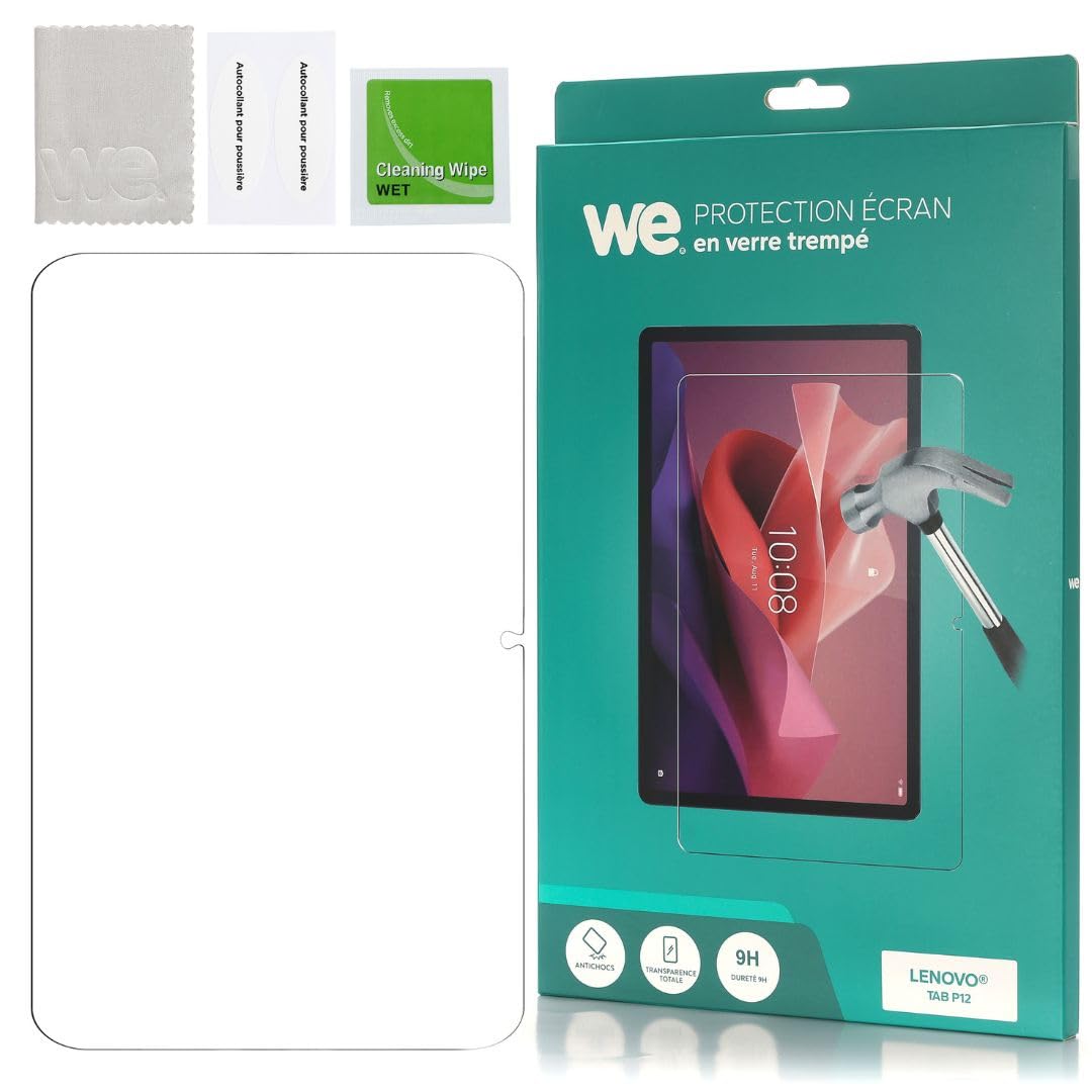 WE ***Verre Trempé tablette LENOVO Tab P12 12.7