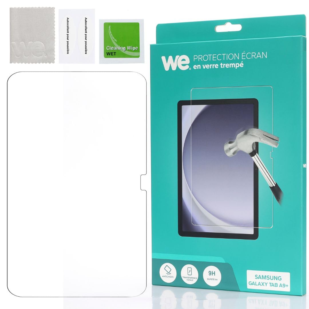 WE Verre Trempé tablette Galaxy Tab A Galaxy Tab A9 8.7 2023