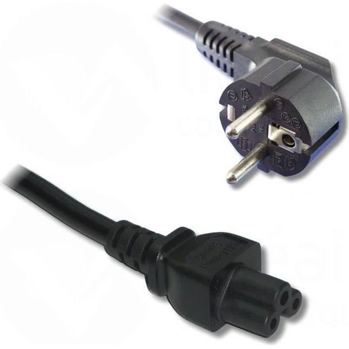 LINEAIRE câble d'alimentation 2 Pôles + Terre,1.80m