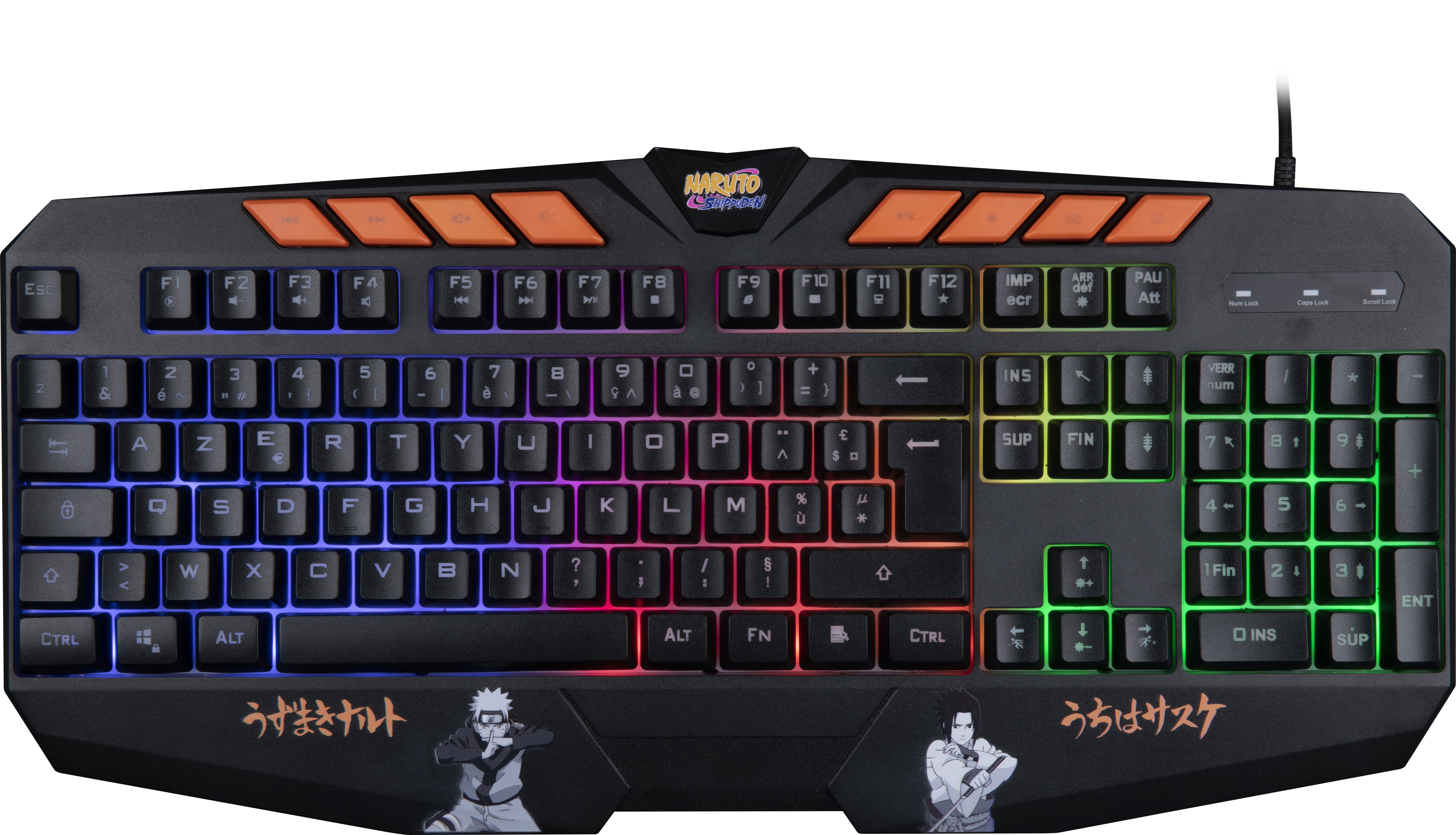 Logitech clavier gamer naruto