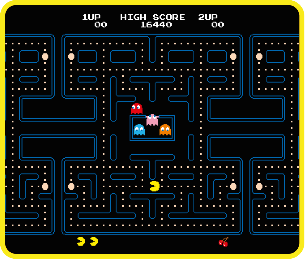 Konix Tapis de souris M (PacMan)