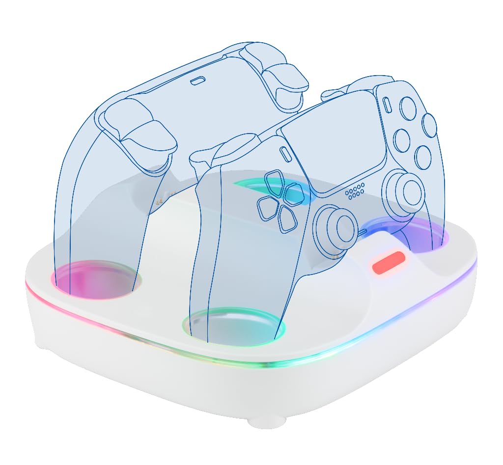 Konix KONIX PS5 RGB DUALSENSE CHARGER