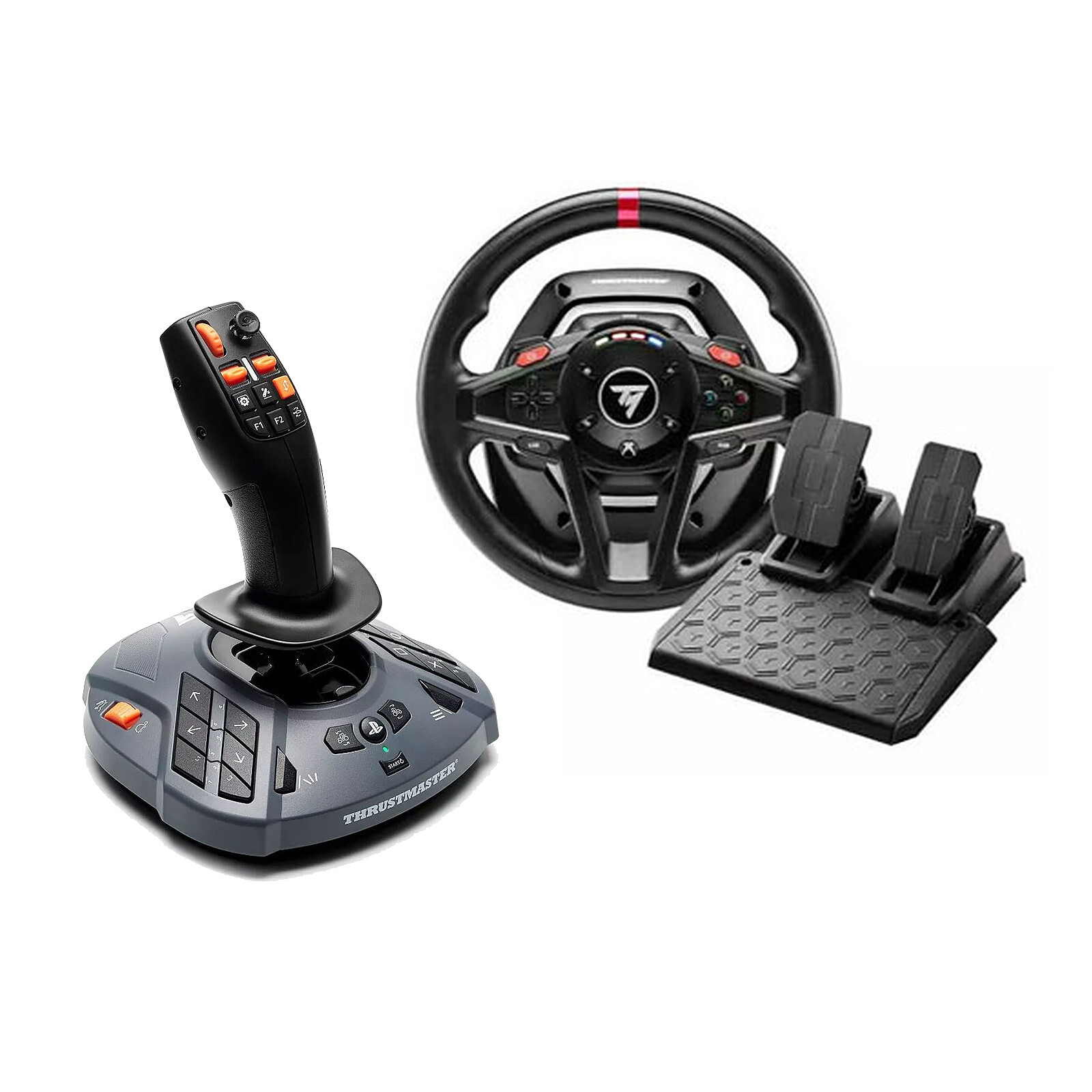 Thrustmaster Lenkrad Thrustm. T128P Simtask Farming Pack         (PST/PC) retail