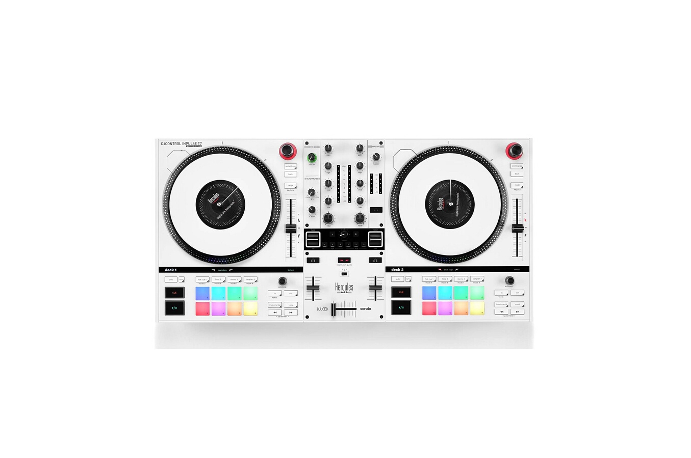 HERCULES DJControl Inpulse T7 White Edition