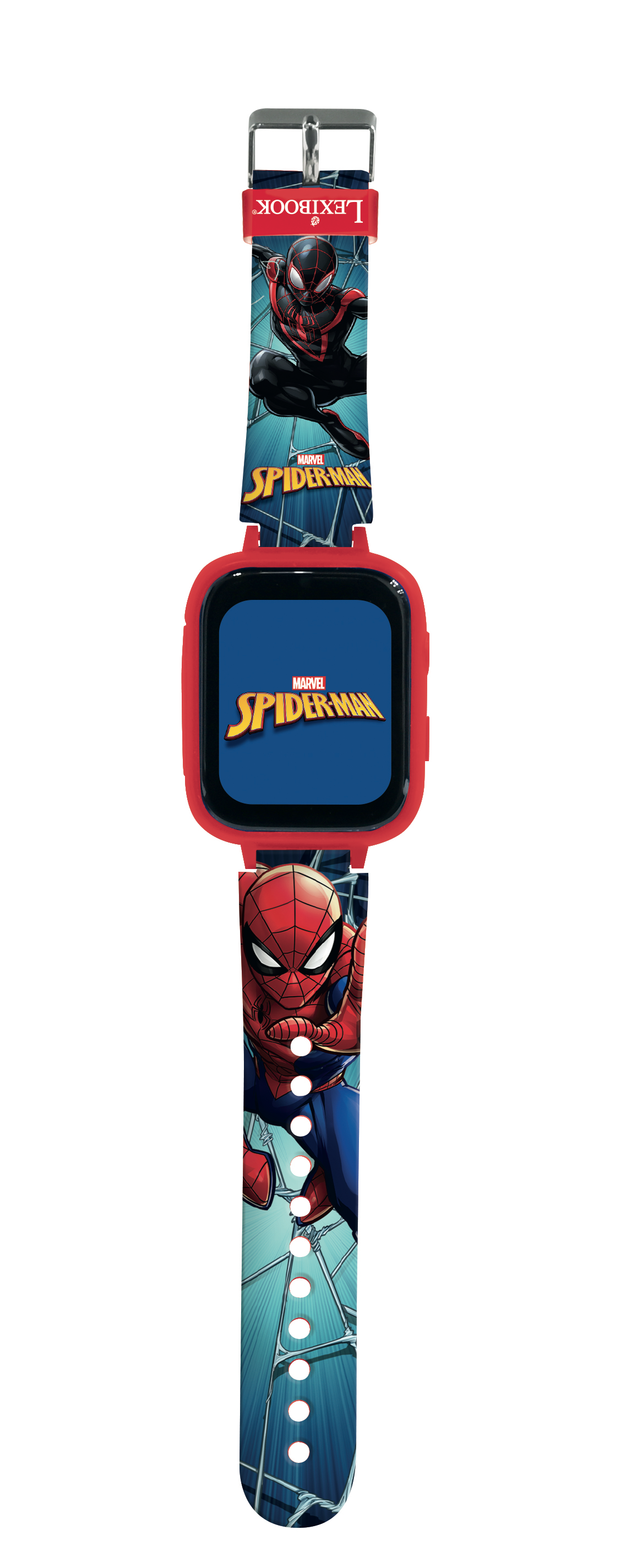 Lexibook Montre Bluetooth avec écran couleurs SpiderMan avec camera et carte mémoire de 8 Go