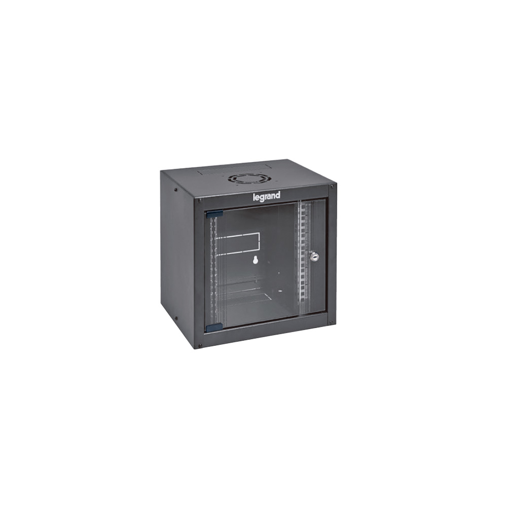 LEGRAND Coffret fixe 10pouces livré monté Linkeo capacité 6U dimensions 359x370x