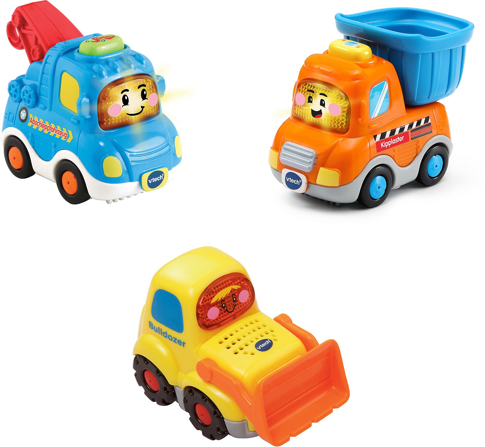 VTech Tut Tut Baby Flitzer - 3 Set Baustellenfahrzeuge