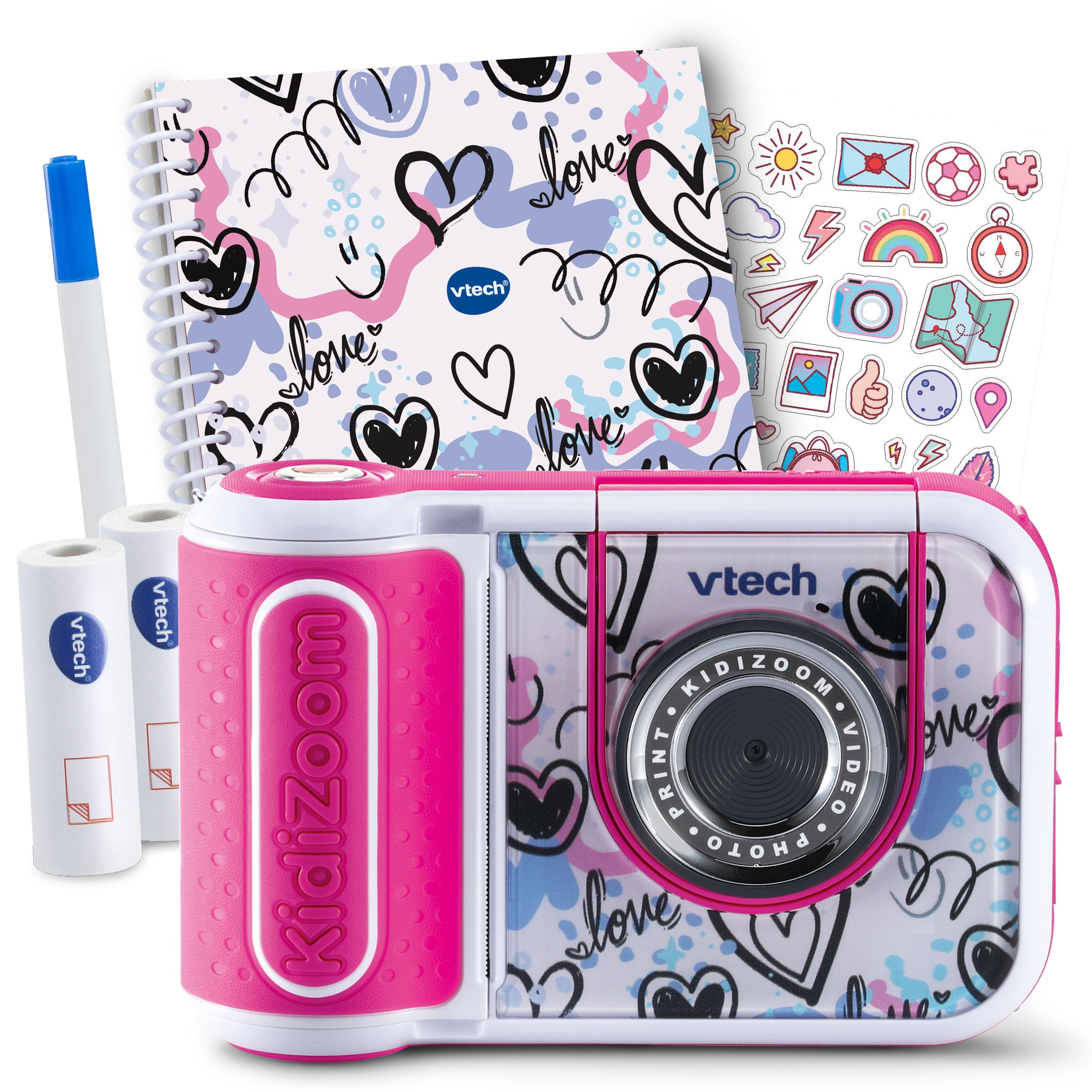 VTech KidiZoom Print Cam Scrapbook Bundle