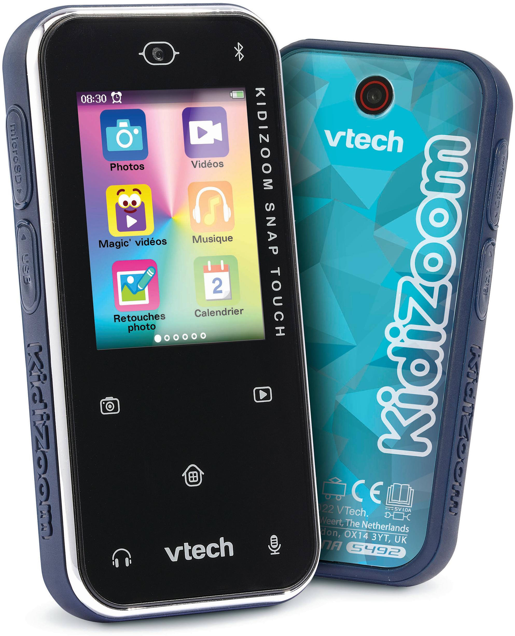 VTech appareil photo enfant kidizoom snap touch bleu