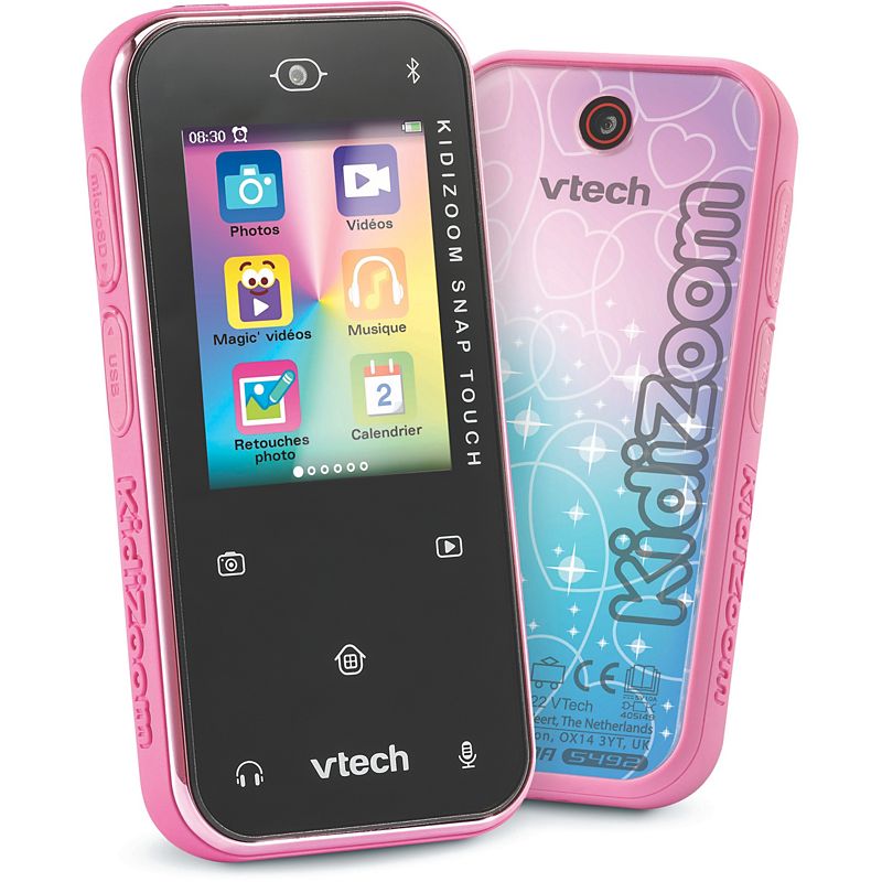 VTech appareil photo enfant kidizoom snap touch rose