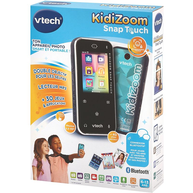 VTech appareil photo enfant kidizoom snap touch bleu