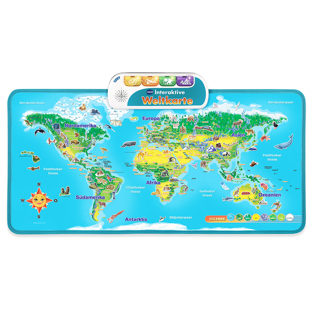 VTech Interaktive Weltkarte