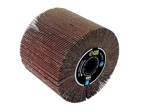 FARTOOLS Brosse à lamelles abrasives bois pour rénovateur ø120 mm
