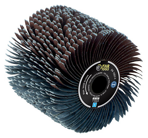 FARTOOLS Brosse abrasive à lanières pour rénovateur REX120C