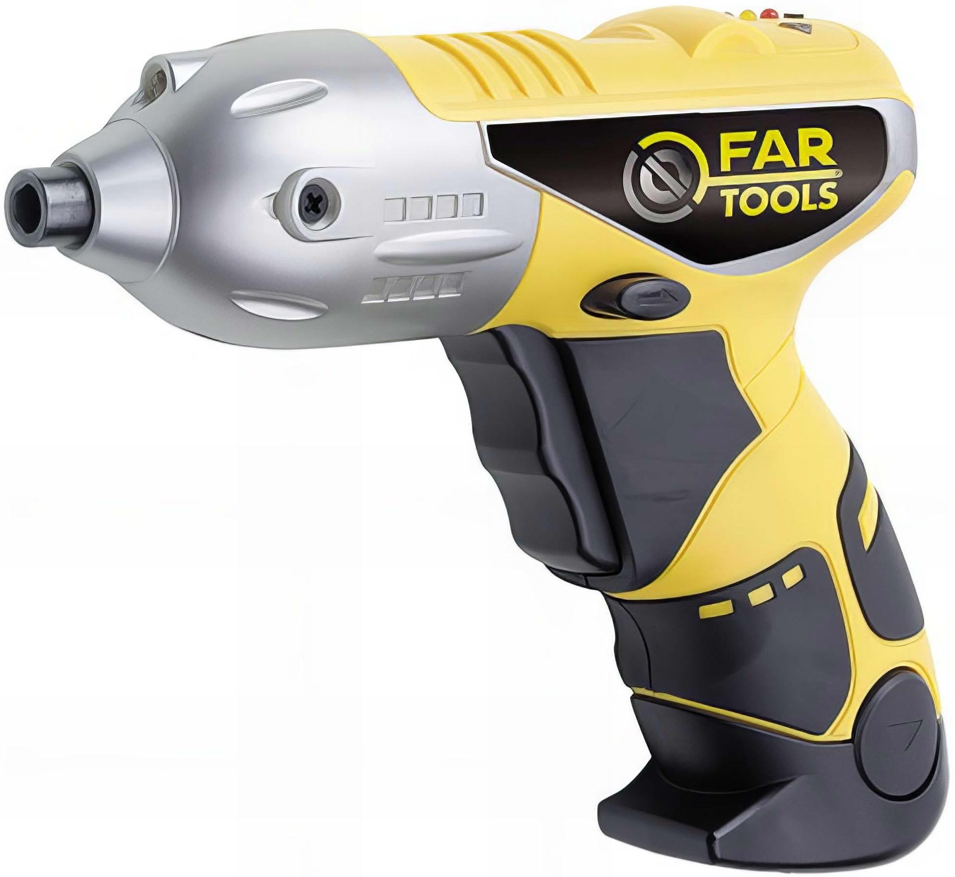 FARTOOLS Tournevis 3,6V TS 36LB à batterie intégrée 1,5Ah Li-ion avec accessoires + coffret