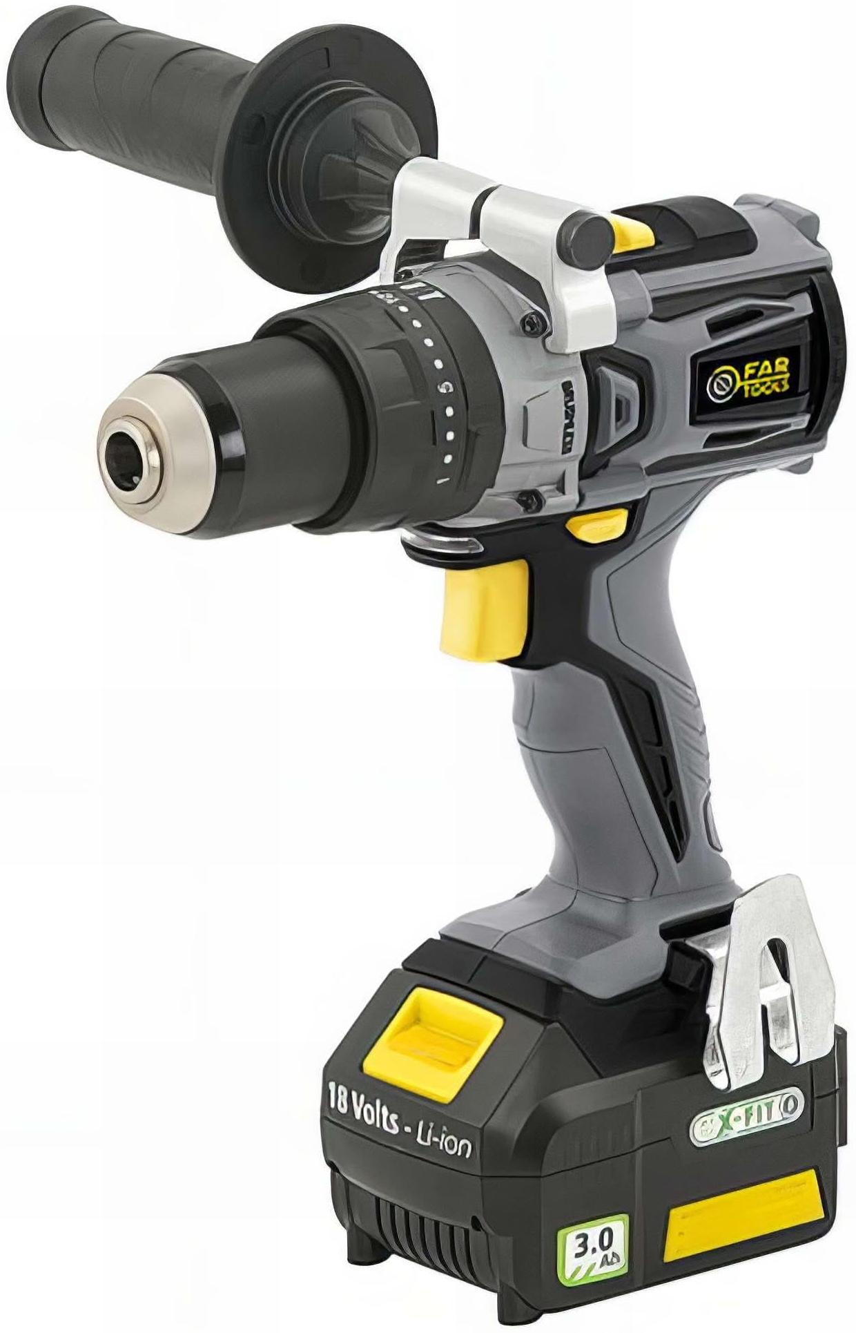 FARTOOLS perceuse fartools visseuse 18.0 V avec batterie sans fil 3.0 Ah