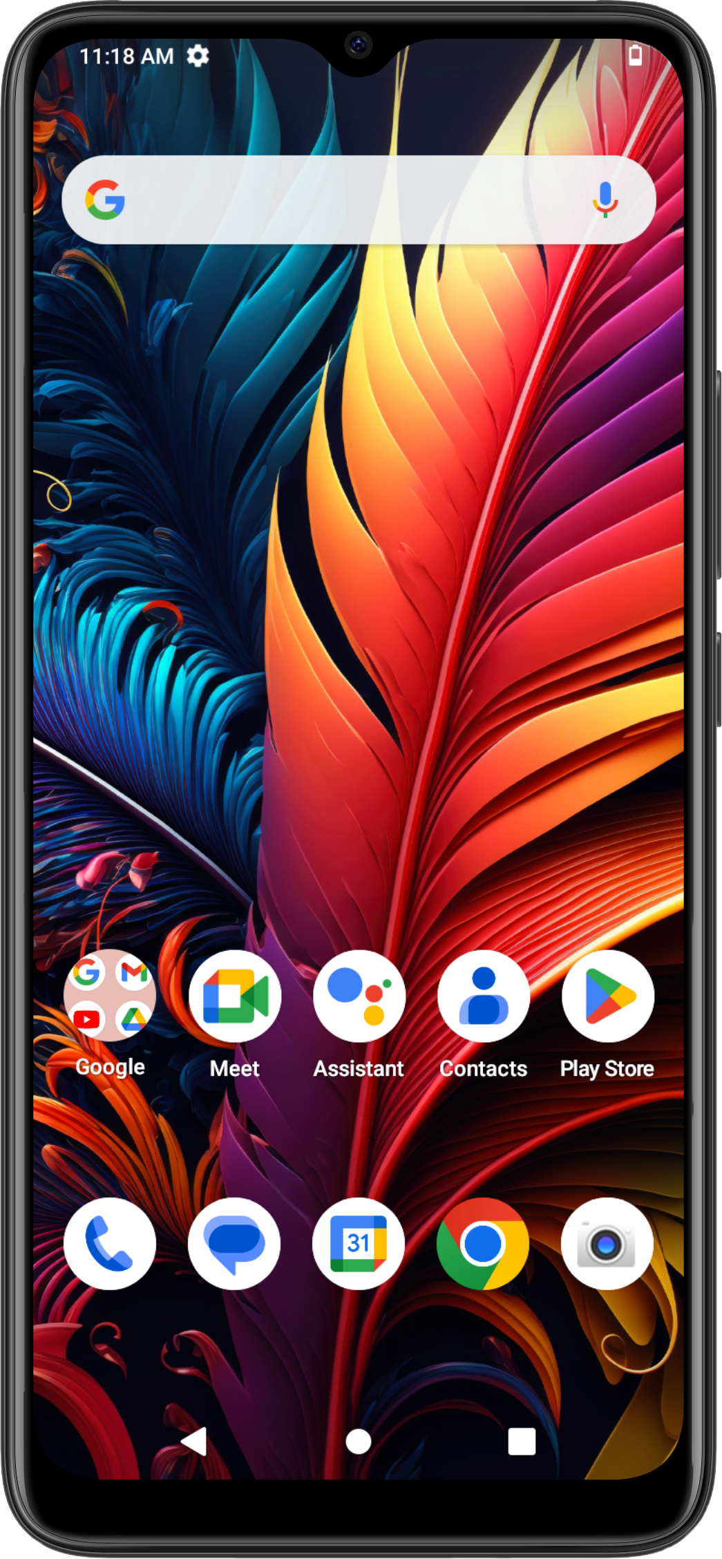 LOGICOM Smartphone Yuno 128Go 4G Noir