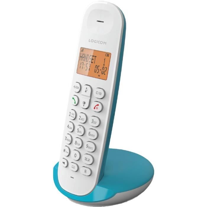 LOGICOM DECT ILOA 150 SOLO turquoise SANS RÉPONDEUR