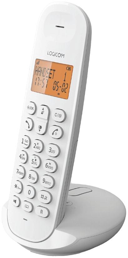 LOGICOM DECT ILOA 155T SOLO WHITE AVEC RÉPONDEUR